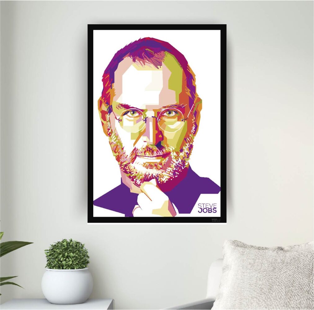STEVE JOBS POP ART