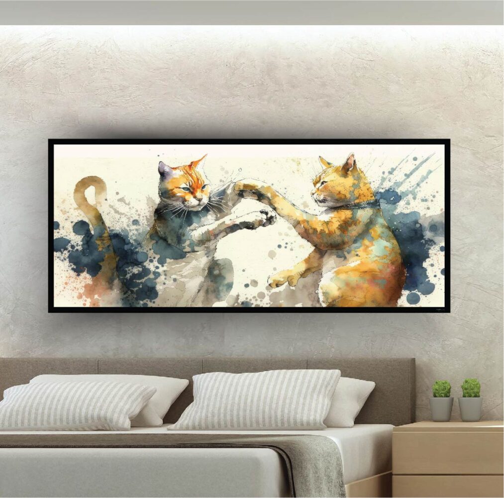 WATERCOLOR CATS